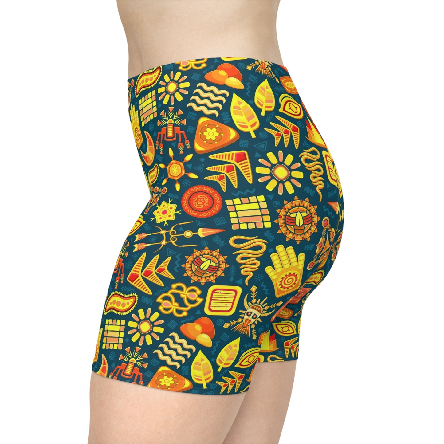 Sun & Moon Biker Shorts