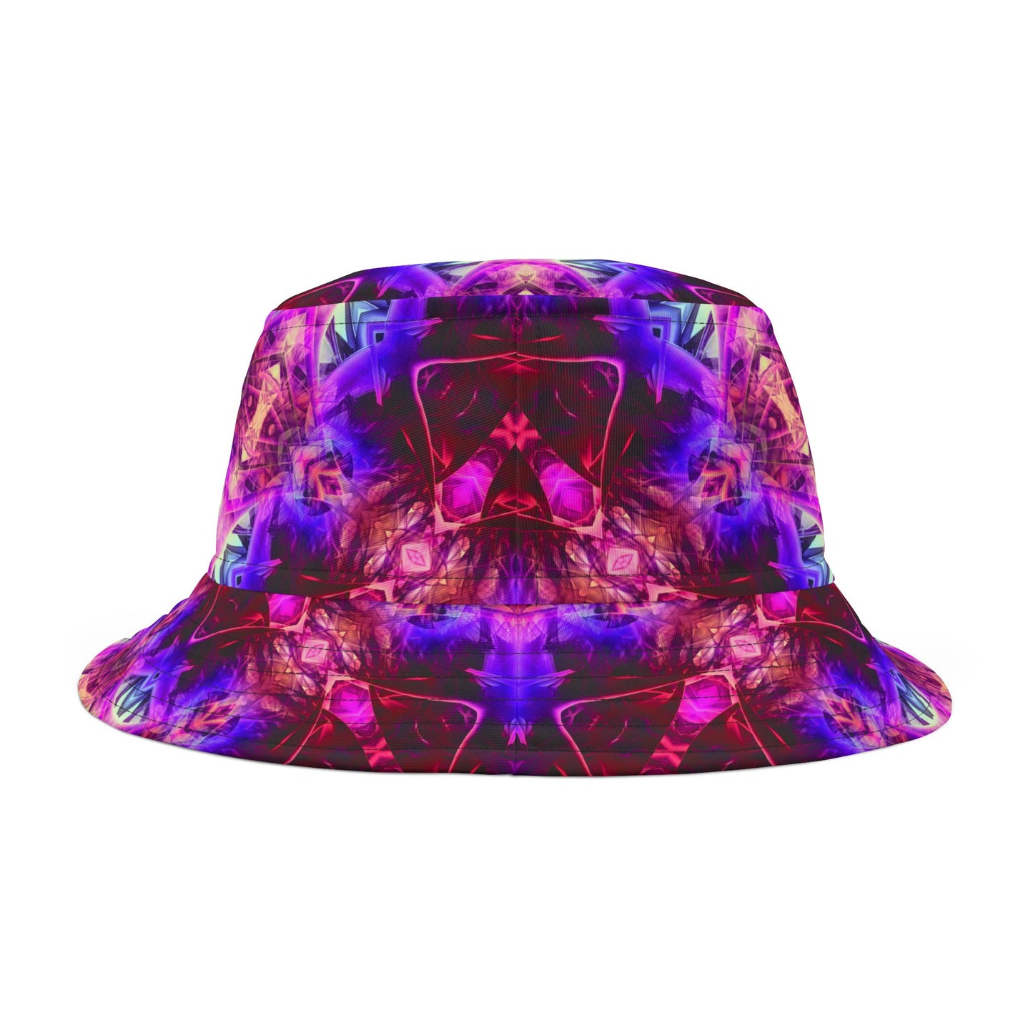 Purple Crystal Bucket Hat