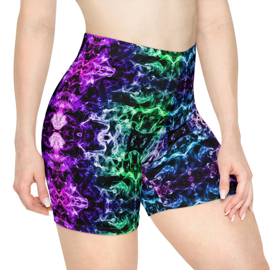 Trippy Smoke V2 Biker Shorts