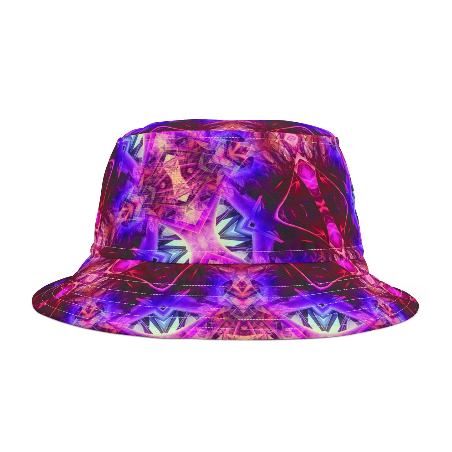 Purple Crystal Bucket Hat