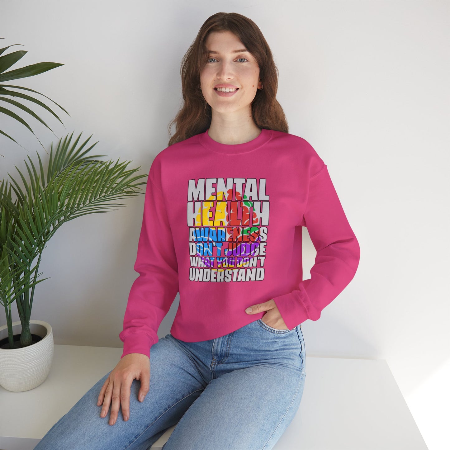 Don't Judge What You Don't Understand Crew Neck Sweatshirt