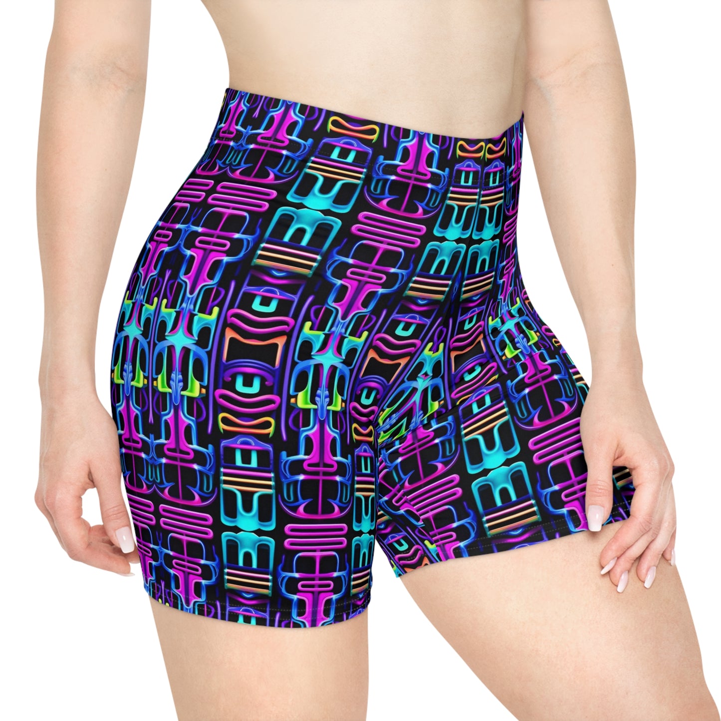 Smirk & Splash Biker Shorts