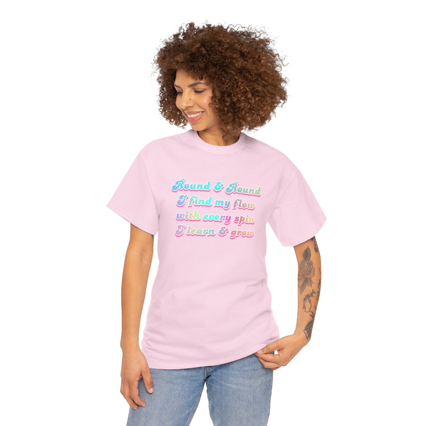 Round & Round I Find My Flow T-Shirt