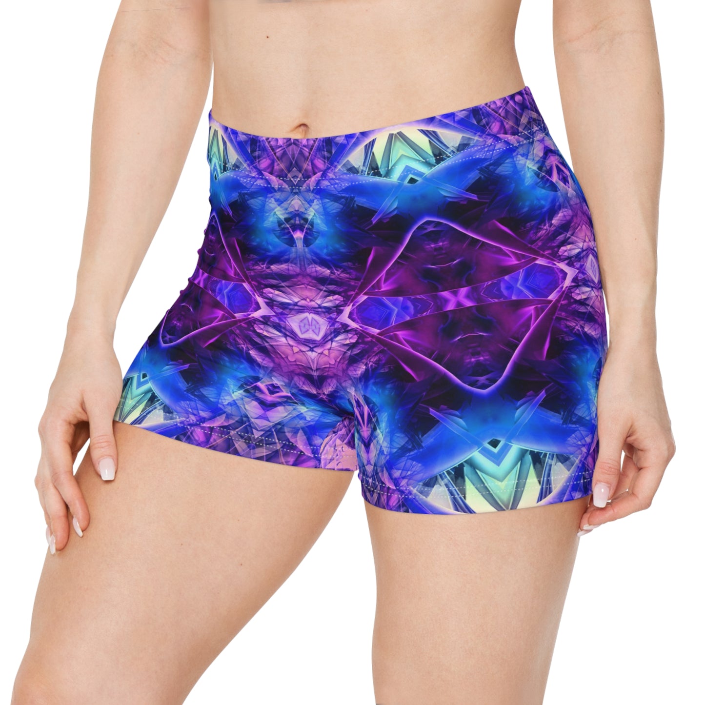 Blue Crystal Shorts