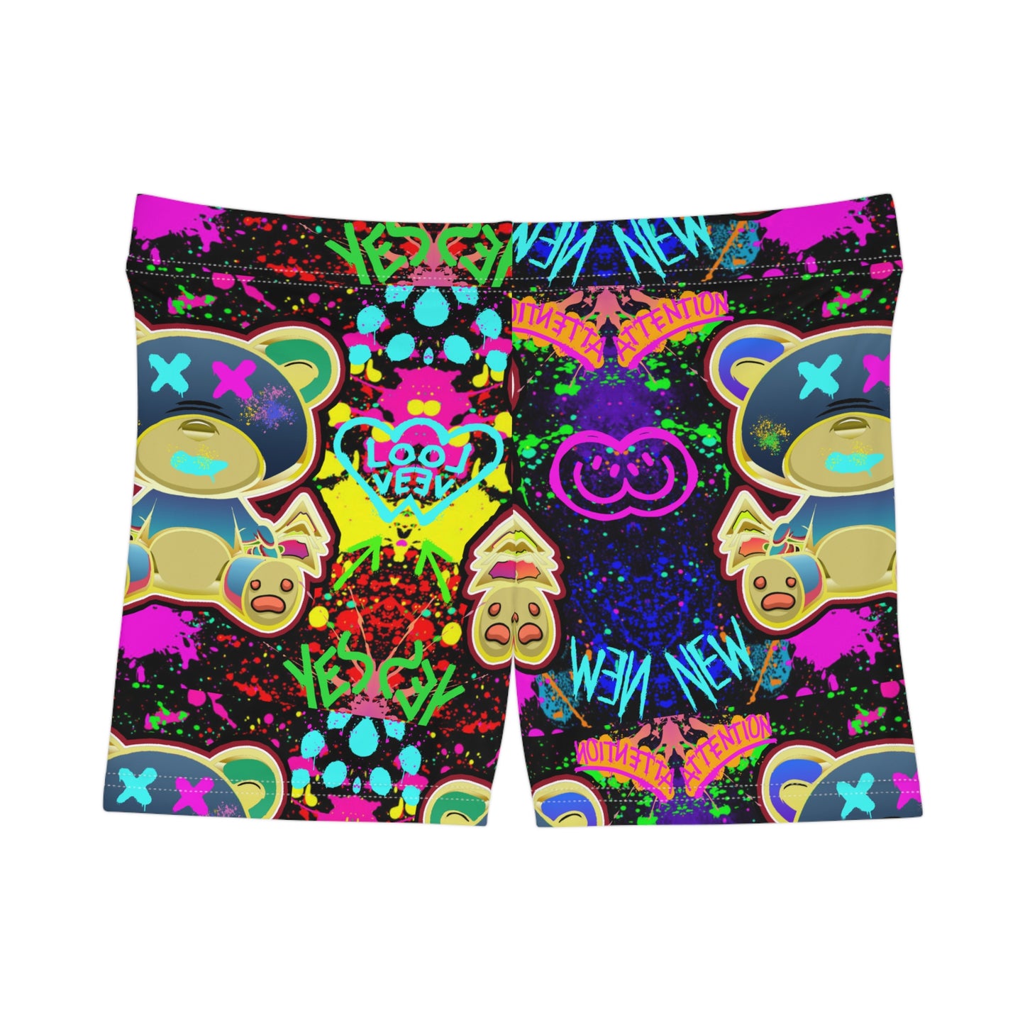 Graffiti Bear Shorts