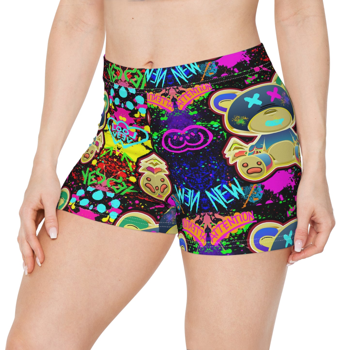 Graffiti Bear Shorts