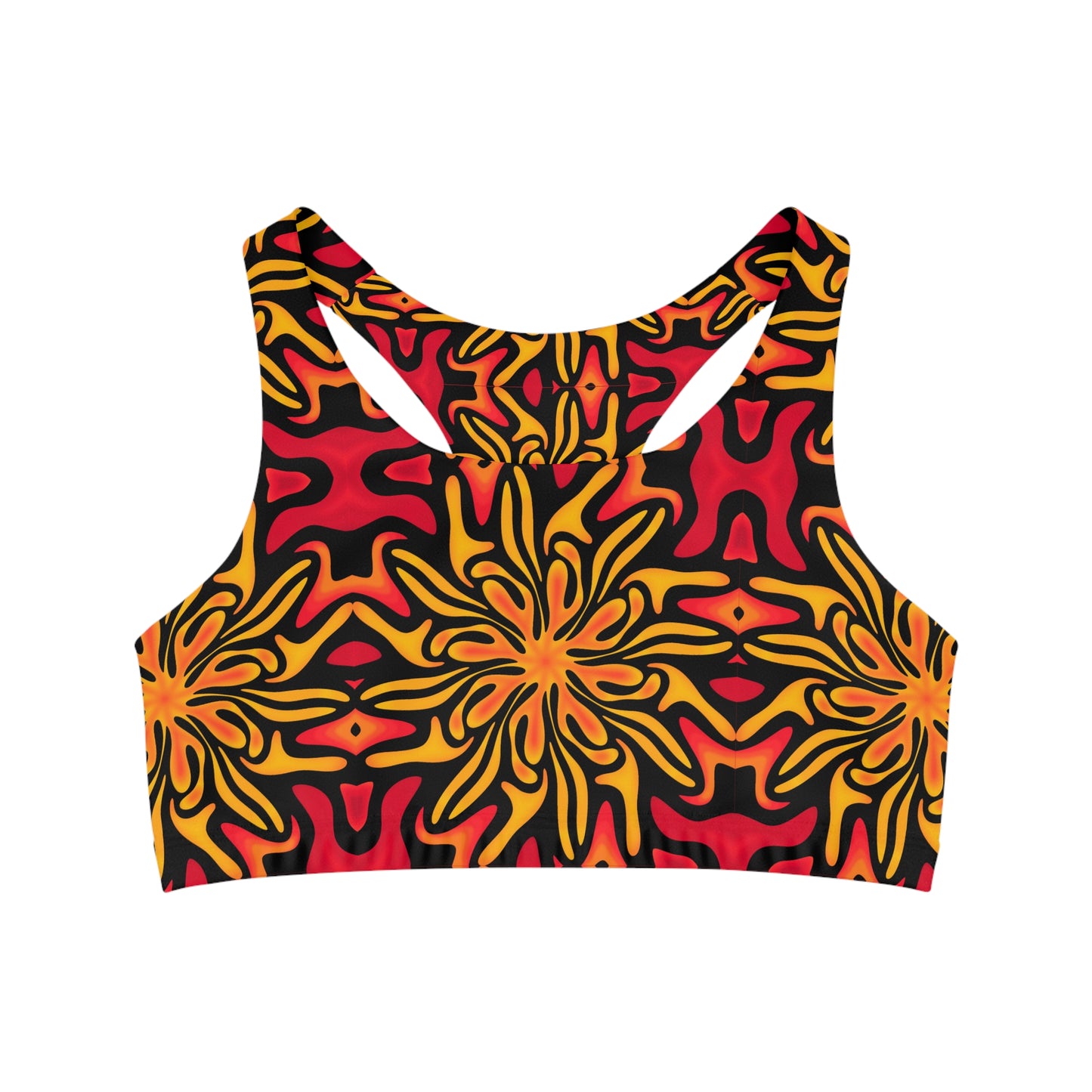 Wonky Waves Sports Bra