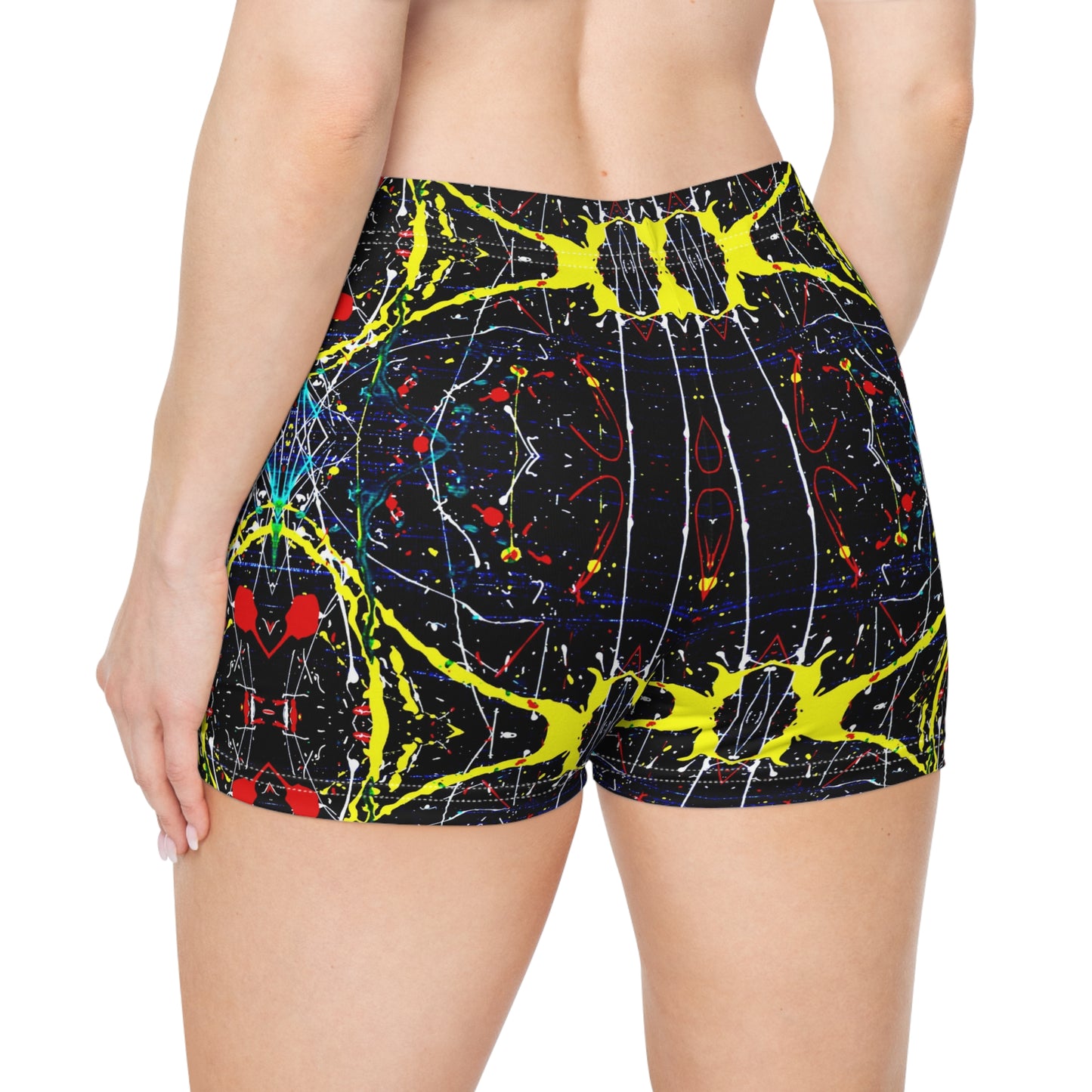 Paint Splatter Shorts