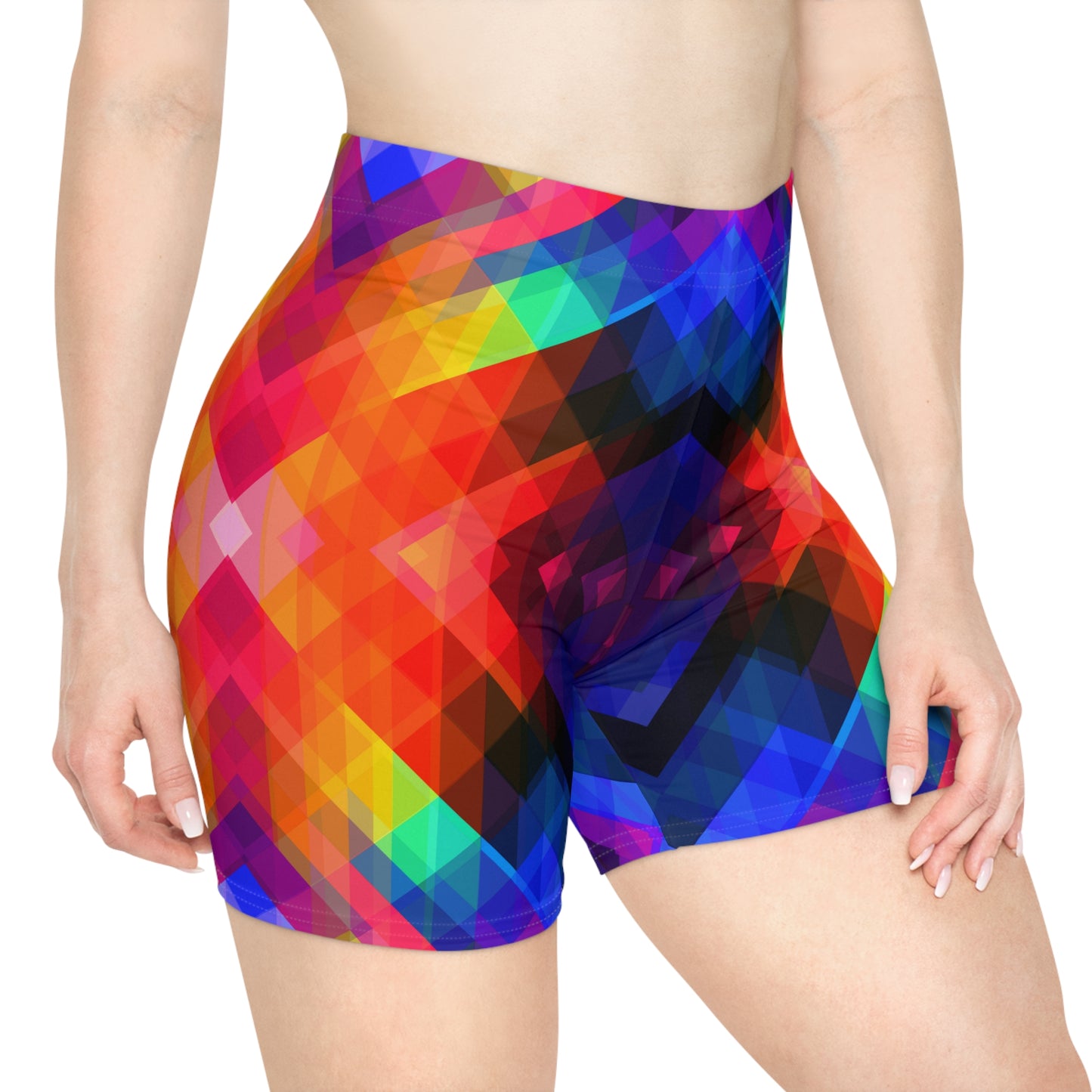 Mountain of Color Biker Shorts